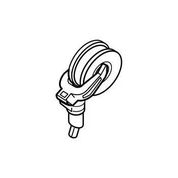 CMK - Mosquito Tail wheel strut (incl. wheel)