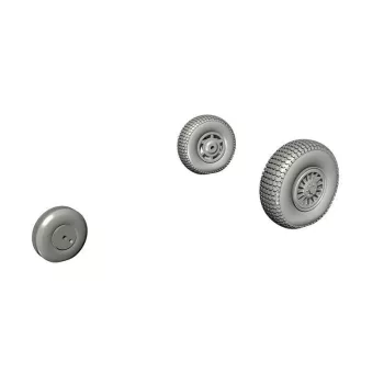   CMK - Vampire Mk.5/9/T.11 Mainwheels and Nosewheel Special Hobby/Airfix kit