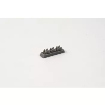 CMK - P-40E Exhausts for Special Hobby kit