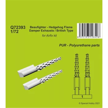   CMK - Beaufighter - Hedgehog Flame Damper Exhausts / British Type