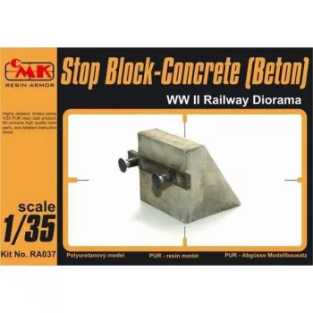 CMK - Stop Block-Concrete (Beton) WW II Railway Diorama