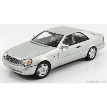   Cult-Scale Models - Mercedes Benz S-Class 600Sec Coupe (C140) 1992 Silver