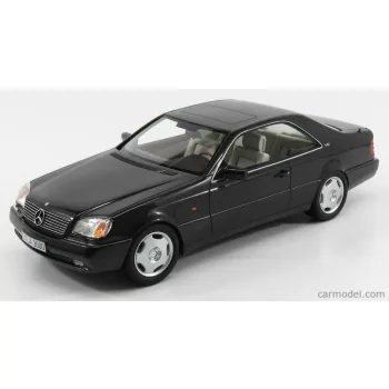   Cult-Scale Models - Mercedes Benz S-Class 600Sec Coupe (C140) 1992 Black