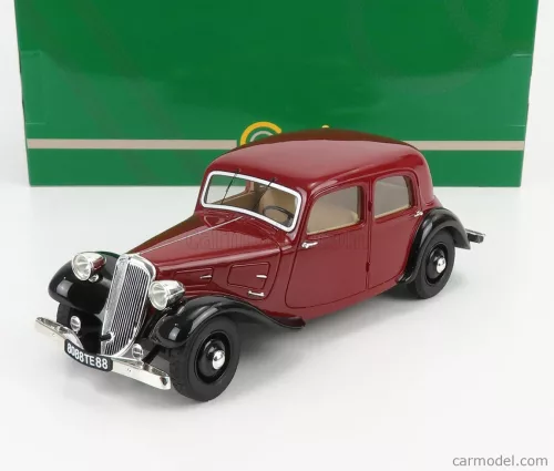Cult-Scale Models - Citroen Traction Avant 7Cv 1934 Bordeaux Black