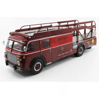   CMR - FIAT 642RN2 TRUCK BARTOLETTI F1 FERRARI CAR TRANSPORTER 1957 RED BORDEAUX