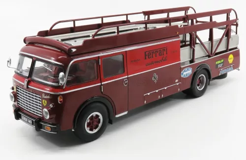 CMR - FIAT 642RN2 TRUCK BARTOLETTI F1 FERRARI CAR TRANSPORTER 1957 RED BORDEAUX