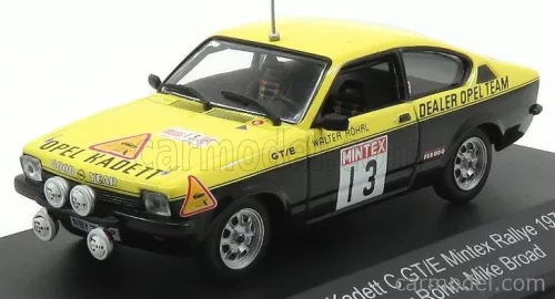 Cmr - Opel Kadett C Gt/E N 13 Rally Mintex 1977 Walter Rohrl - Mike Broad Yellow Black