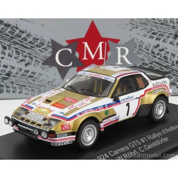   Cmr - Porsche 924 Carrera Gts N 1 Rally D'Antibes 1981 W.Rohrl - C.Geistdorfer Gold White
