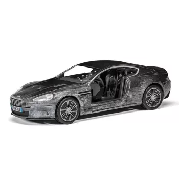   Corgi - ASTON MARTIN DBS 2008 (damaged version) - 007 JAMES BOND - QUANTUM OF SOLACE GREY MET