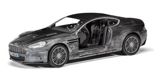 Corgi - ASTON MARTIN DBS 2008 (damaged version) - 007 JAMES BOND - QUANTUM OF SOLACE GREY MET