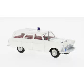 Corgi - Ford Zephyr Motorway Patrol, weiss, 1960, 1:48