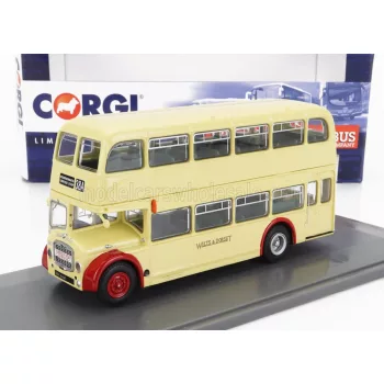   Corgi - BRISTOL LODEKKA FS68 AUTOBUS WILTS AND DORSET 38A BOURNEMOUTH LIMITED STOP 1956 CREAM RED