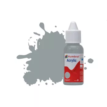   Humbrol - HUMBROL ACRYLIC DROPPER BOTTLE 14ML No.167 Barley/Camouflage Grey Matt