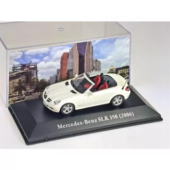   DeAgostini - 1:43 Mercedes-Benz SLK-350, 2006, white - The Great Memorable cars in Mexico - DeAgostini