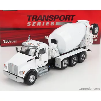   Dm-Models - Kenworth T880S Betoniera Tanker Cement Mixer Truck 4-Assi 1990 White