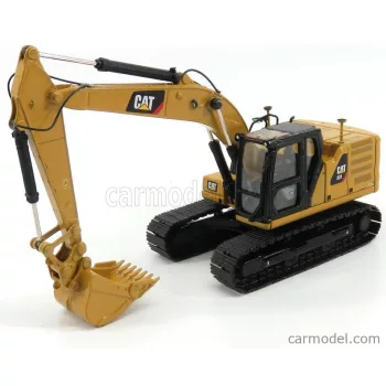   Dm-Models - Caterpillar Cat323 Escavatore Cingolato - Tractor Hydraulic Excavator - Next Generation Yellow Black
