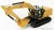 Dm-Models - Caterpillar Cat336 Escavatore Cingolato - Tractor Hydraulic Excavator Yellow Black