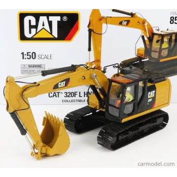   Dm-Models - Caterpillar Cat320F L Escavatore Cingolato - Tractor Hydraulic Excavator Yellow Black