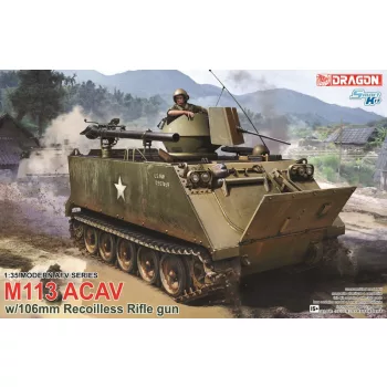   Dragon Armor - M113 ACAV Armored Cavalry Assault Vehicle with 106mm Recoilless Rifle