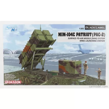   Dragon Armor - Accessories Mim-104C Patriot Pac-2 Surface To Air Missile System M901 Launching Station Military