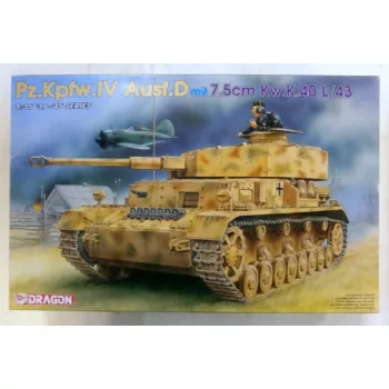   Dragon Armor - German Medium Tank Pz.Kfpw.IV Ausf.D with Anti-Tank Gun 7.5cm Kw.K.40 L/43