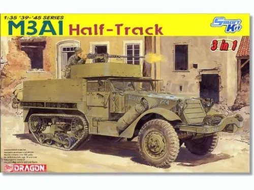 Dragon Armor - M3A1 HALF-TRACK (3 IN 1) (SMART KIT)