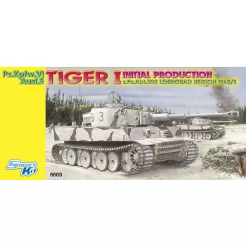   Dragon Armor - German heavy tank Pz.Kpfw. VI Ausf. E Tiger I Initial Production s.Pz.Abt.502 (Leningrad Region 1942/43)