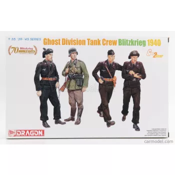   Dragon Armor - Figures Soldati - Soldiers Military Tank Crew Ghost Division 1940