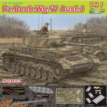   Dragon Armor - German medium tank Pz.Beob.Wg.IV Ausf.J (Premium) (2 in 1) - Premium Edition