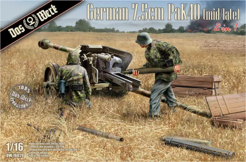 DAS WERK - 7,5cm Pak40 (1:16)