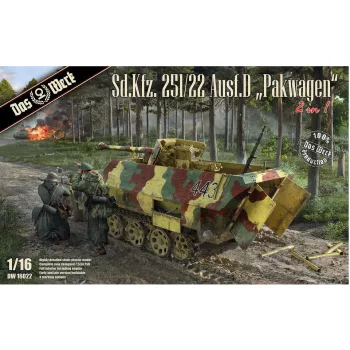 DAS WERK - Sd.Kfz.251/22 Ausf.D "Pakwagen" (1:16)