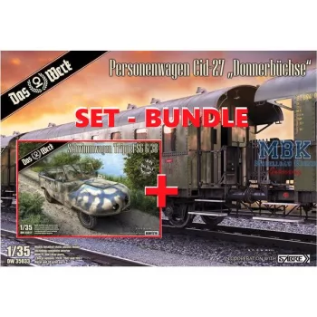   DAS WERK - TOP-SET Personenwagen Cid-27+ Schwimmwagen Trippel