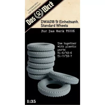 Das Werk - Resin Wheel Set für 5t Einheitsanhänger