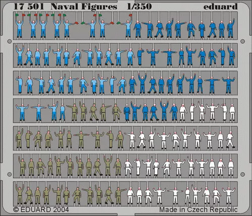 Eduard - Naval Figures 1/350