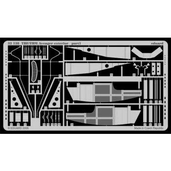 Eduard - TBF/TBM Avenger Exterior for Trumpeter