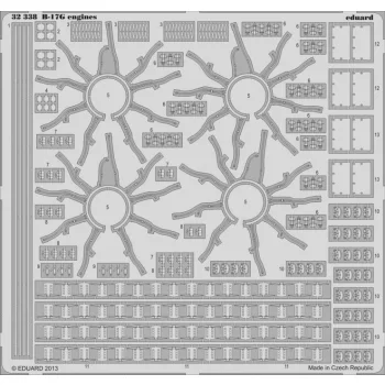 Eduard - B-17G Engines for Hk Models