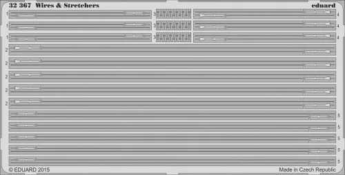 Eduard - Wires & Stretchers Steel
