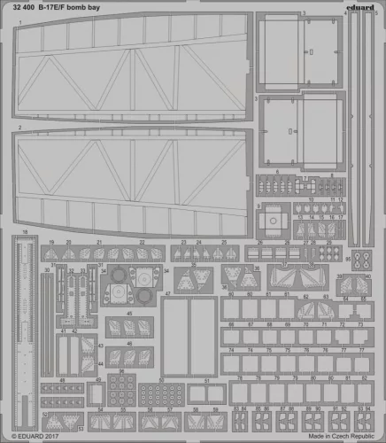 Eduard - B-17E/F Bomb Bay for Hk Model