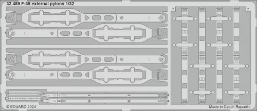 Eduard - F-35 external pylons 1/32
