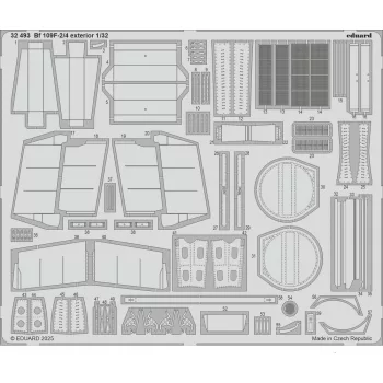 Eduard - Bf 109F-2/4 exterior  HOBBY 2000 / HASEGAWA