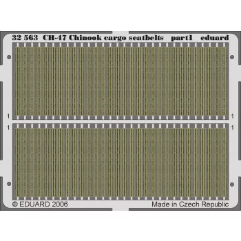 Eduard - CH-47 Chinook Cargo Seatbelts for Trumpeter