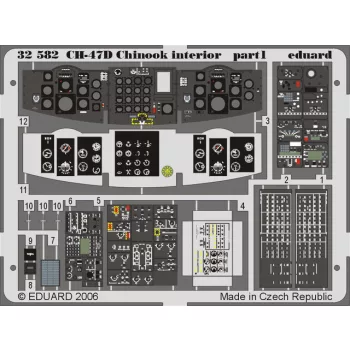 Eduard - Ch-47D Chinook Interior for Trumpeter