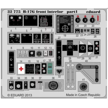 Eduard - B-17G front interior S.A. for HK Models