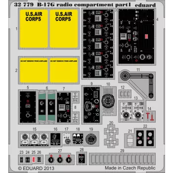 Eduard - B-17G Radio Compartment S.A. forHk Models