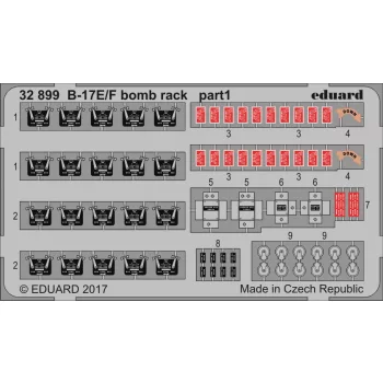 Eduard - B-17E/F Bomb Rack for Hk Model