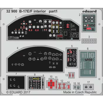 Eduard - B-17E/F Interior for Hk Model