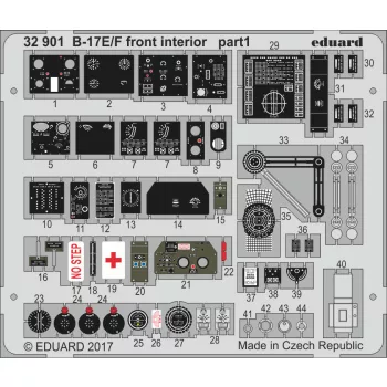 Eduard - B-17E/F Front Interior for Hk Model