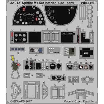 Eduard - Spitfire Mk.IXC Interior for Revell