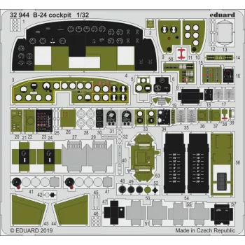 Eduard - B-24 Cockpit for Hobbyboss