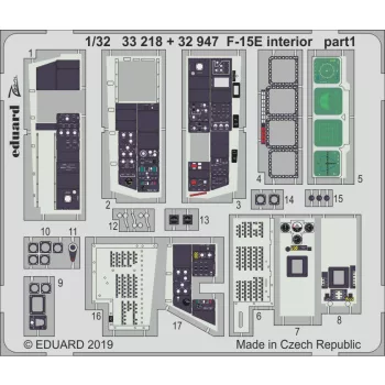 Eduard - F-15E Interior for Tamiya